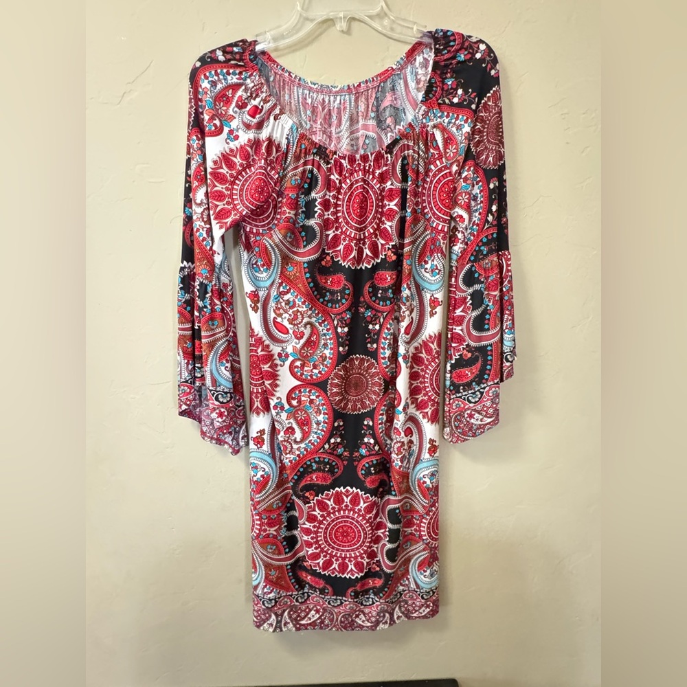 👗 Bohemian Paisley Print Dress 👗